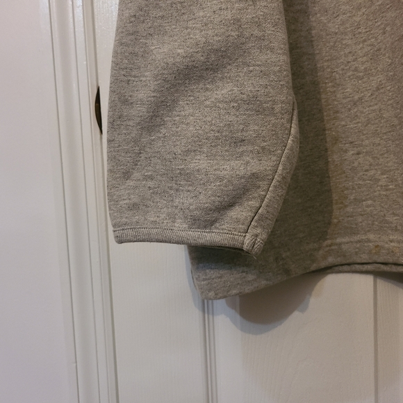 Vintage 90s Tommy Hilfiger Sweatshirt. Gray. Big Logo. Size XL - Picture 5 of 6